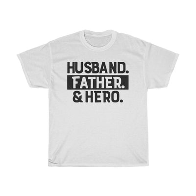 Husband father hero Adult Shirt - InspiFlow