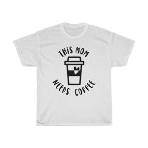 This mom needs coffee Adult Shirt - InspiFlow