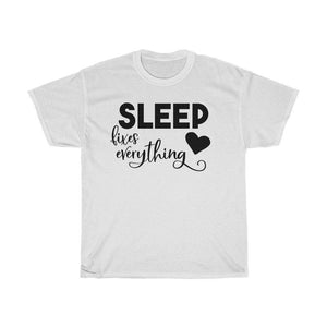 Sleep fixes everything Adult Shirt - InspiFlow