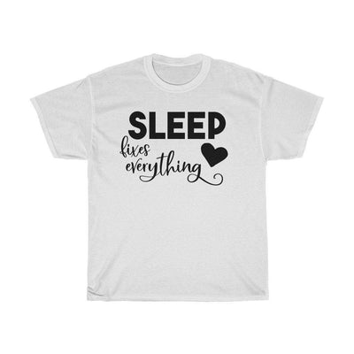 Sleep fixes everything Adult Shirt - InspiFlow