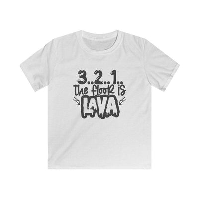 The floor is lava Kids Shirt - InspiFlow