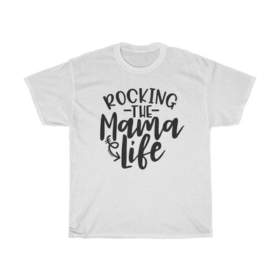 Rocking the mama life Adult Shirt - InspiFlow