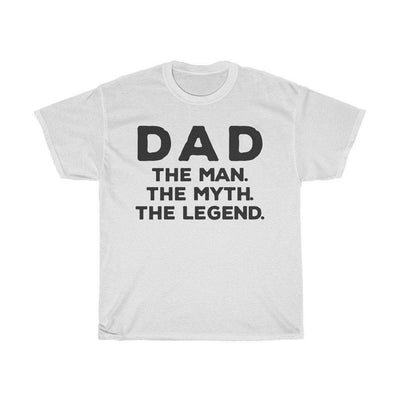 Dad the man the myth the legend Adult Shirt - InspiFlow
