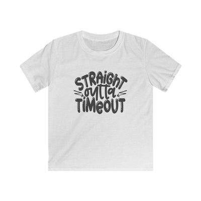 Straight outta timeout Kids Shirt - InspiFlow