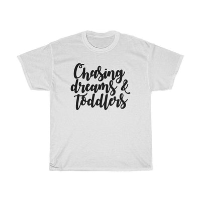 Chasing dreams and toddlers Unisex Adult Shirt - InspiFlow