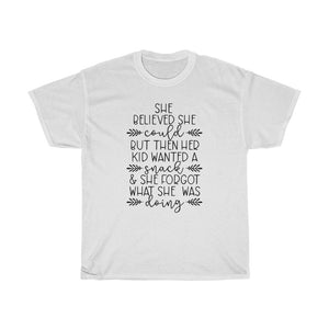 She believed she could Adult Shirt - InspiFlow